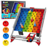 Kulbana byggsats 477 delar push-fit med 8 kulor, Rainbow Board