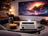 LCD-projektor Android TV 11 WiFi Bluetooth 720p stöd 4K 60–120