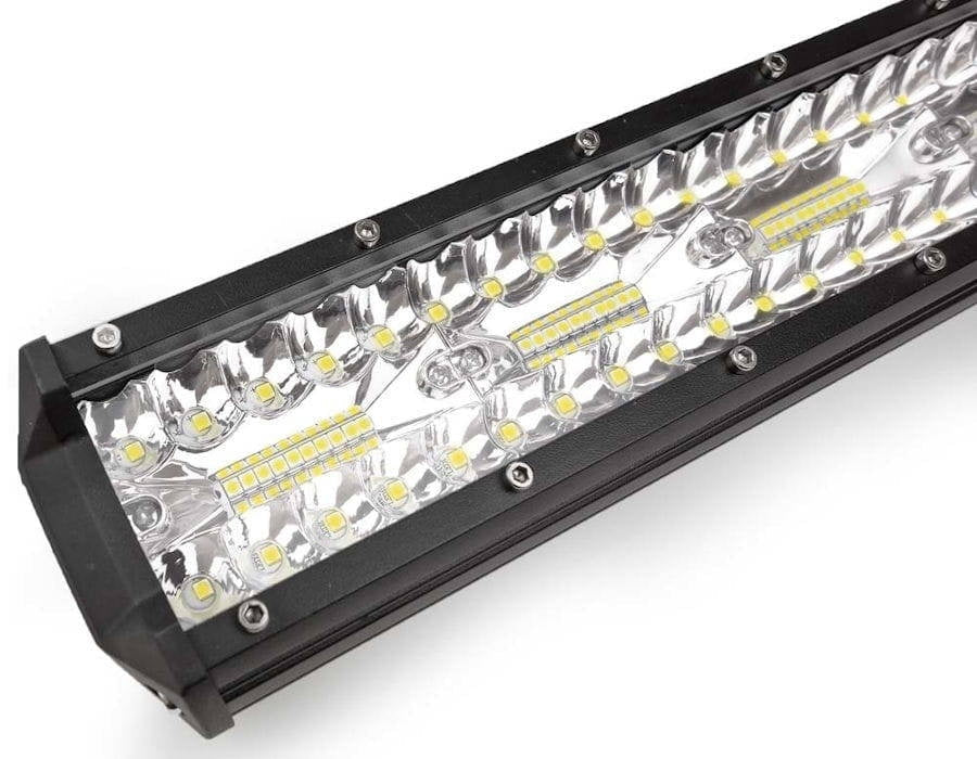 LED arbetslampa 420W 12-24V 140 LED IP68 svart 51,5 cm
