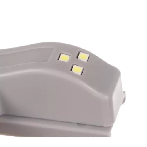 LED gångjärnslampa för skåp 3 LED kallvit inkl 23A 12V batteri