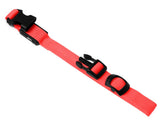 LED-halsband hund/katt justerbart 46–59 cm röd inkl batterier