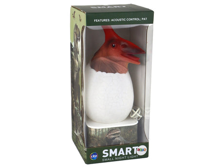 LED-nattlampa Pterosaur i ägg 22 cm USB-laddning touch färgskifte