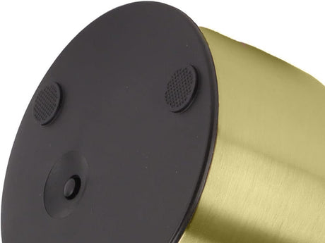 LED nattlampa svampform touch USB-C uppladdningsbar guld/silver 15 cm