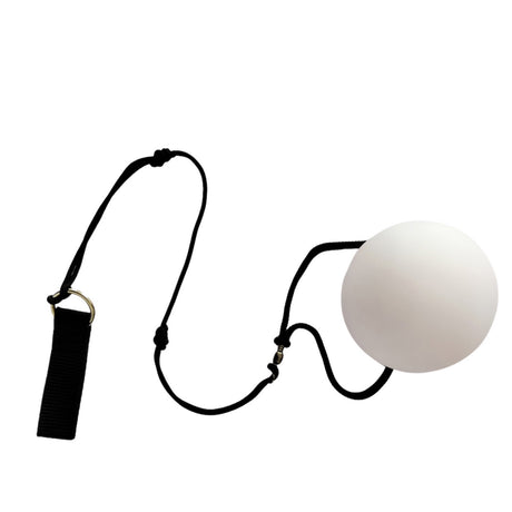 LED poi-jugglingboll på snöre 42 cm, flerfärgade ljuslägen 1-pack