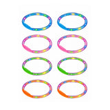 LED ringkastningsspel med 8 ringar och 5 stolpar, 3 ljuslägen