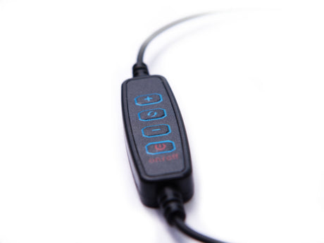 LED ringlampa 26 cm 60W USB med stativ 220 cm och mobilhållare