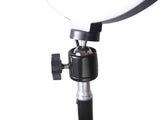 LED ringlampa 26 cm 60W USB med stativ 220 cm och mobilhållare