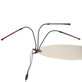 LED-växtlampa 10W med klämfäste, 3 flexibla armar, USB, timer
