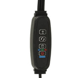 LED-växtlampa 10W med klämfäste, 3 flexibla armar, USB, timer