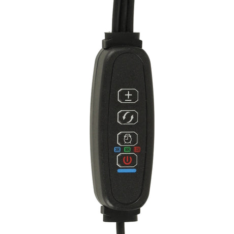 LED-växtlampa 10W med klämfäste, 3 flexibla armar, USB, timer