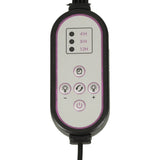 LED-växtlampa 4-armar på stativ 15W USB med timer & fjärrkontroll