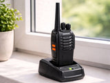 Laddstation docka för Baofeng BF-888S walkie talkie, 240 V, svart
