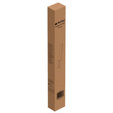 Lådavdelare bambu justerbar 42-56 cm vit, 4-pack
