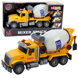 Leksaksbetongblandare 31,5 cm med ljus/ljud och roterande trumma