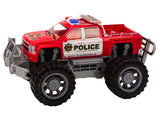 Leksaksbil polispickup off-road 31 cm friktionsdriven, 3+ år