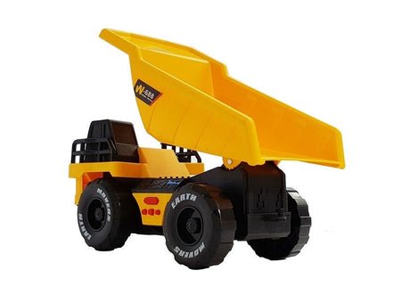 Leksaksdumper 25 cm med friktionsdrift, ljud och ljus, 3+ år