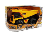 Leksaksdumper 25 cm med friktionsdrift, ljud och ljus, 3+ år