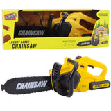 Leksakssåg med ljus och ljud, plast, 41 cm, 3xAA (ingår ej)