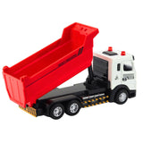 Leksaks tipptruck i metall med rörlig tippkropp, ljus/ljud, 3x AG13