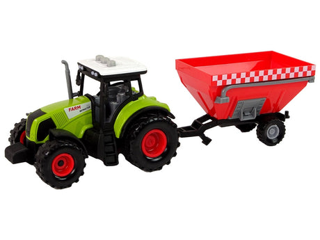 Leksakstraktor med vagn, ljud och ljus, inkl. batterier, 3+ år