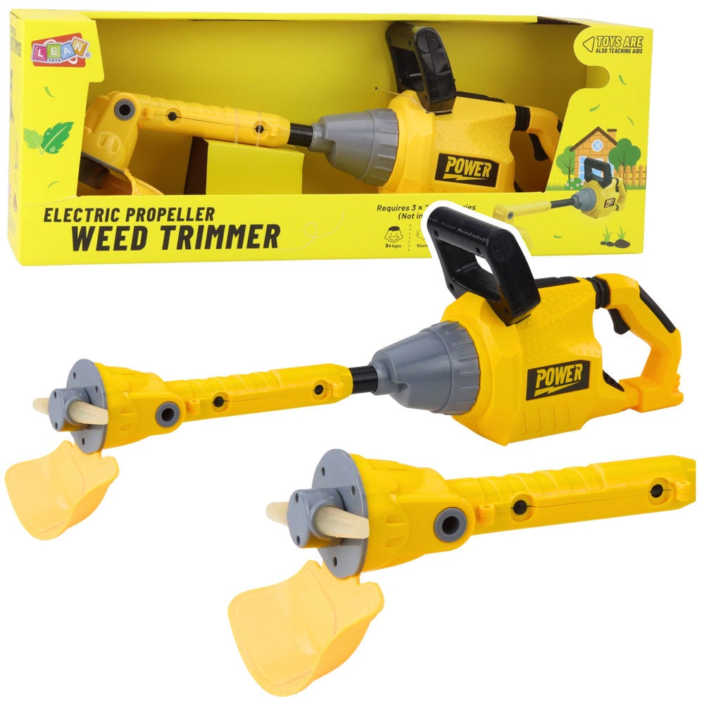 Leksakstrimmer för barn 55,5 cm med roterande gummiblad, 3xAA