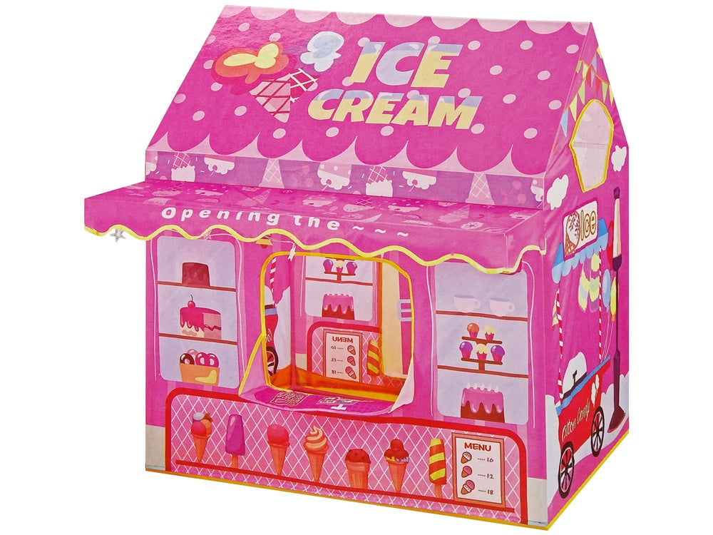 Lektält isbutik för barn 100x70x110 cm rosa, från 3 år