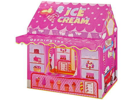 Lektält isbutik för barn 100x70x110 cm rosa, från 3 år