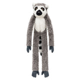 Lemur kramdjur mjuk med vikter och kardborrefästen 35 cm