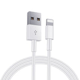 Lightning till USB-kabel 1 m vit 2-pack för iPhone/iPad, laddning & synk