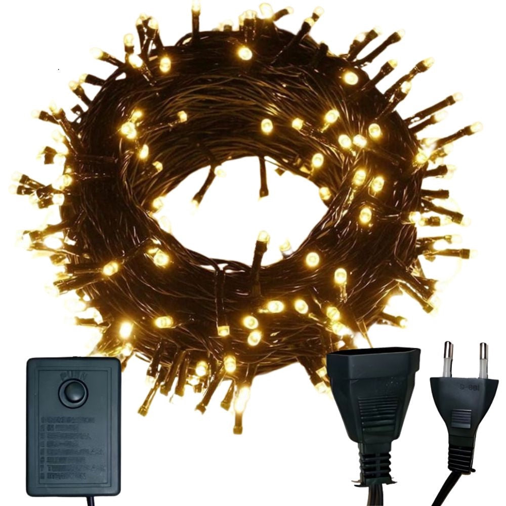 Ljusslinga 500 LED varmvit 7 lägen inomhus 220–240 V