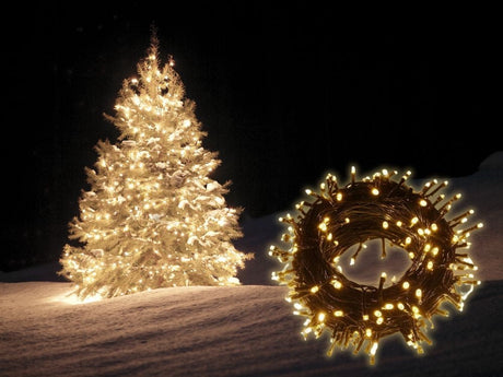 Ljusslinga 500 LED varmvit 7 lägen inomhus 220–240 V