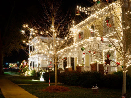 Ljusslinga 500 LED varmvit 7 lägen inomhus 220–240 V