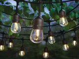 Ljusslinga utomhus 15 LED varmvit 15 m IP44