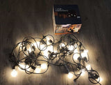 Ljusslinga utomhus 15 LED varmvit 15 m IP44