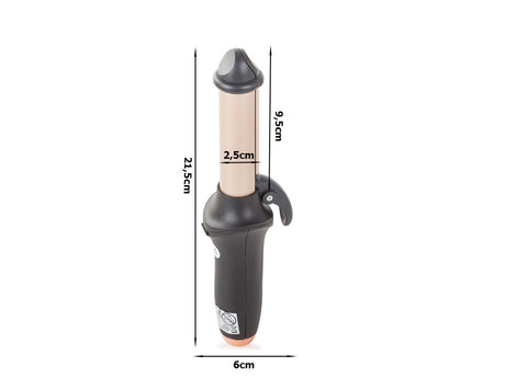 Locktång/plattång 2-i-1 USB-uppladdningsbar 4000 mAh 150–180°C