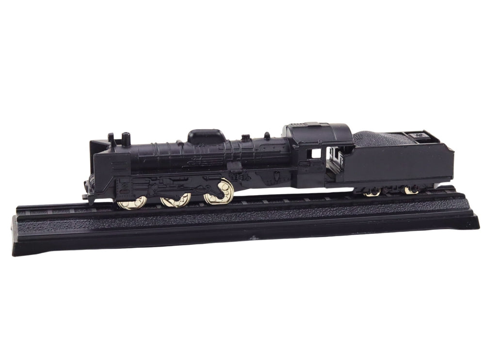 Lokomotivvagn modell i metall 1:48 svart 15 cm