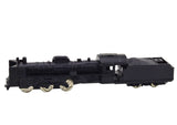 Lokomotivvagn modell i metall 1:48 svart 15 cm