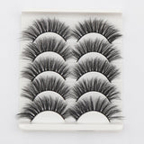 Lösögonfransar faux mink svarta 15 mm 5 par (10 st) utan lim