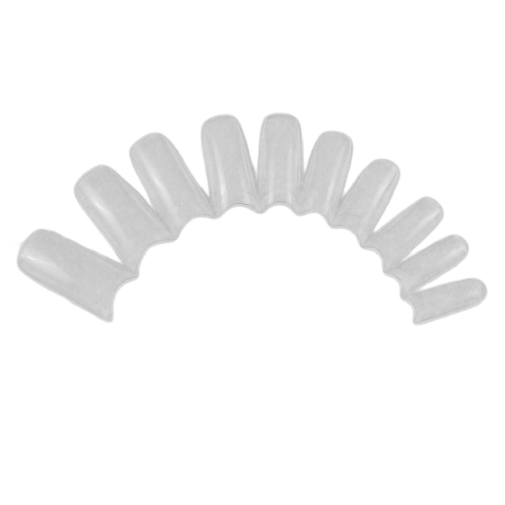 Lösnageltippar clear 500 st storlek 0-9
