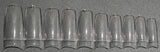 Lösnageltippar clear 500 st storlek 0-9