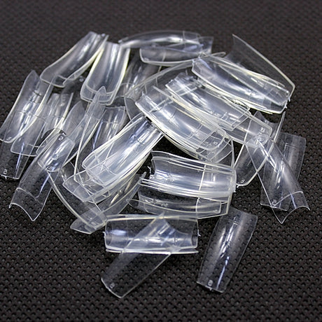 Lösnageltippar clear 500 st storlek 0-9