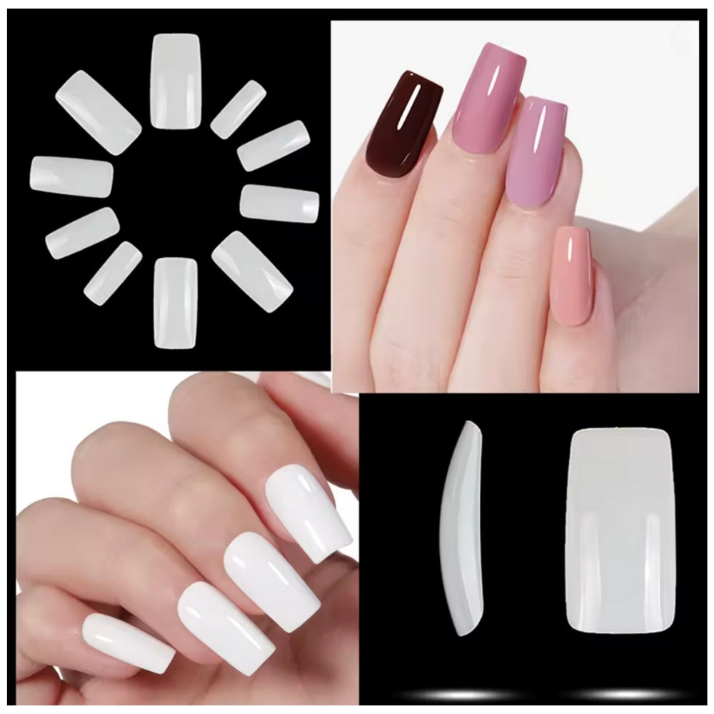 Lösnaglar 500 st – Klara Hela Naglar För Akryl, Gelé och Nail Art