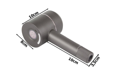 Luddborttagare uppladdningsbar med UV LED 6 blad svart + 2 limrullar
