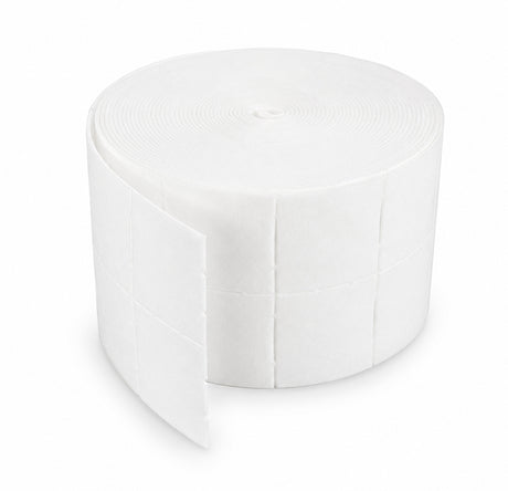 Luddfria nagelvårdspads på rulle 500 st 8-lager 4x5 cm