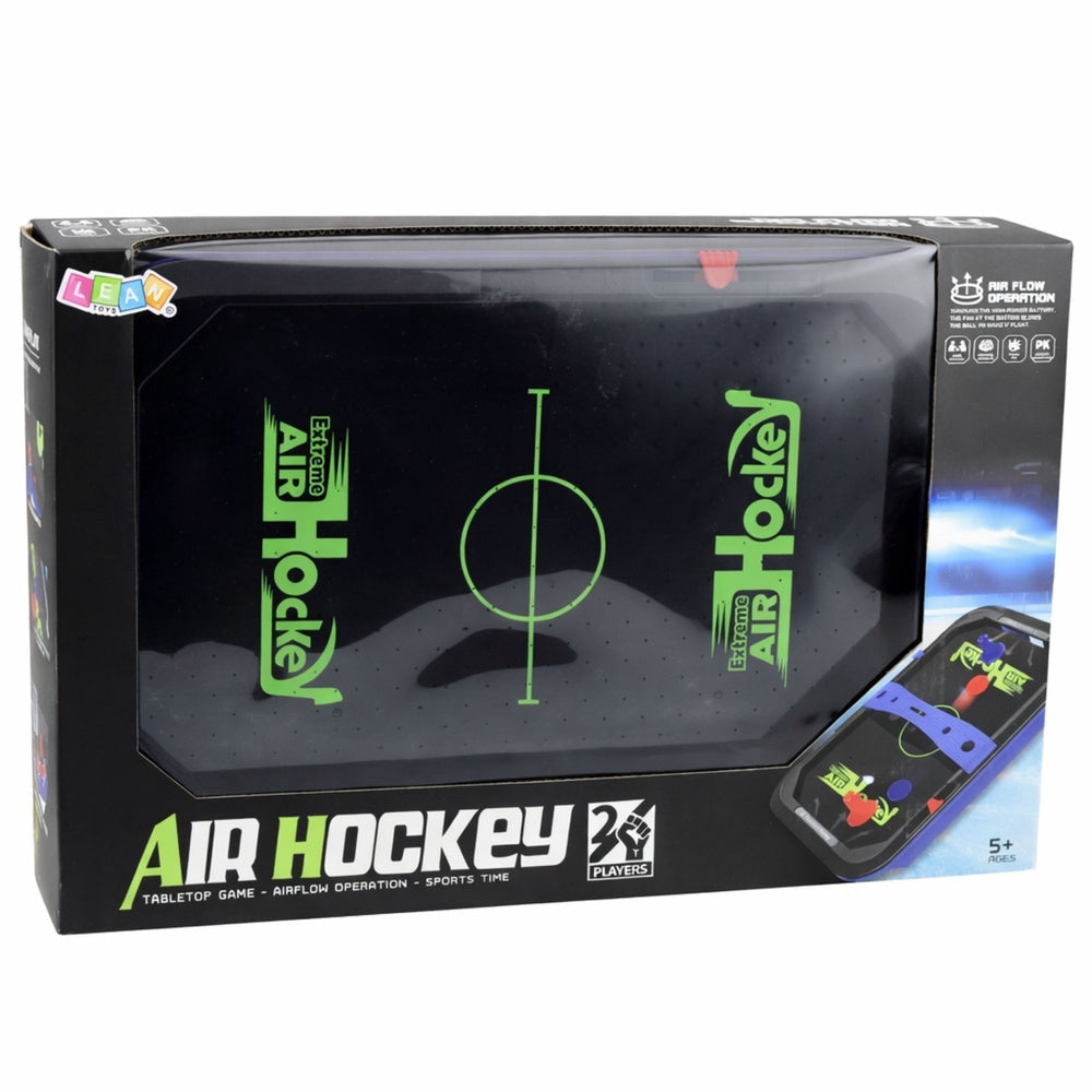 Luft hockeybord 43 cm med luftfläkt, 2 handtag och 2 puckar