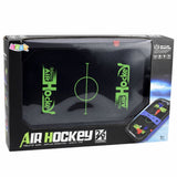 Luft hockeybord 43 cm med luftfläkt, 2 handtag och 2 puckar