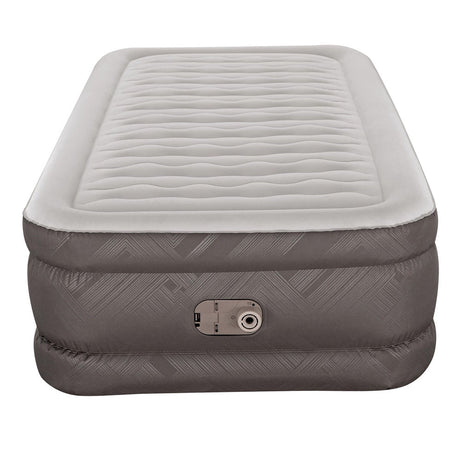 Luftmadrass 191x97x46 cm med inbyggd elpump, Fortech Wave Beam