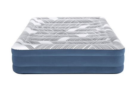 Luftmadrass dubbel 203x152x36 cm med inbyggd elpump 220-240 V