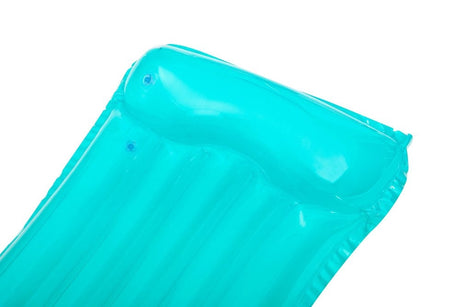 Luftmadrass för bad 183x76 cm med uppblåsbar kudde PVC max 90 kg