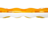 Luftmadrass för pool och strand 188x71 cm PVC gul max 90 kg